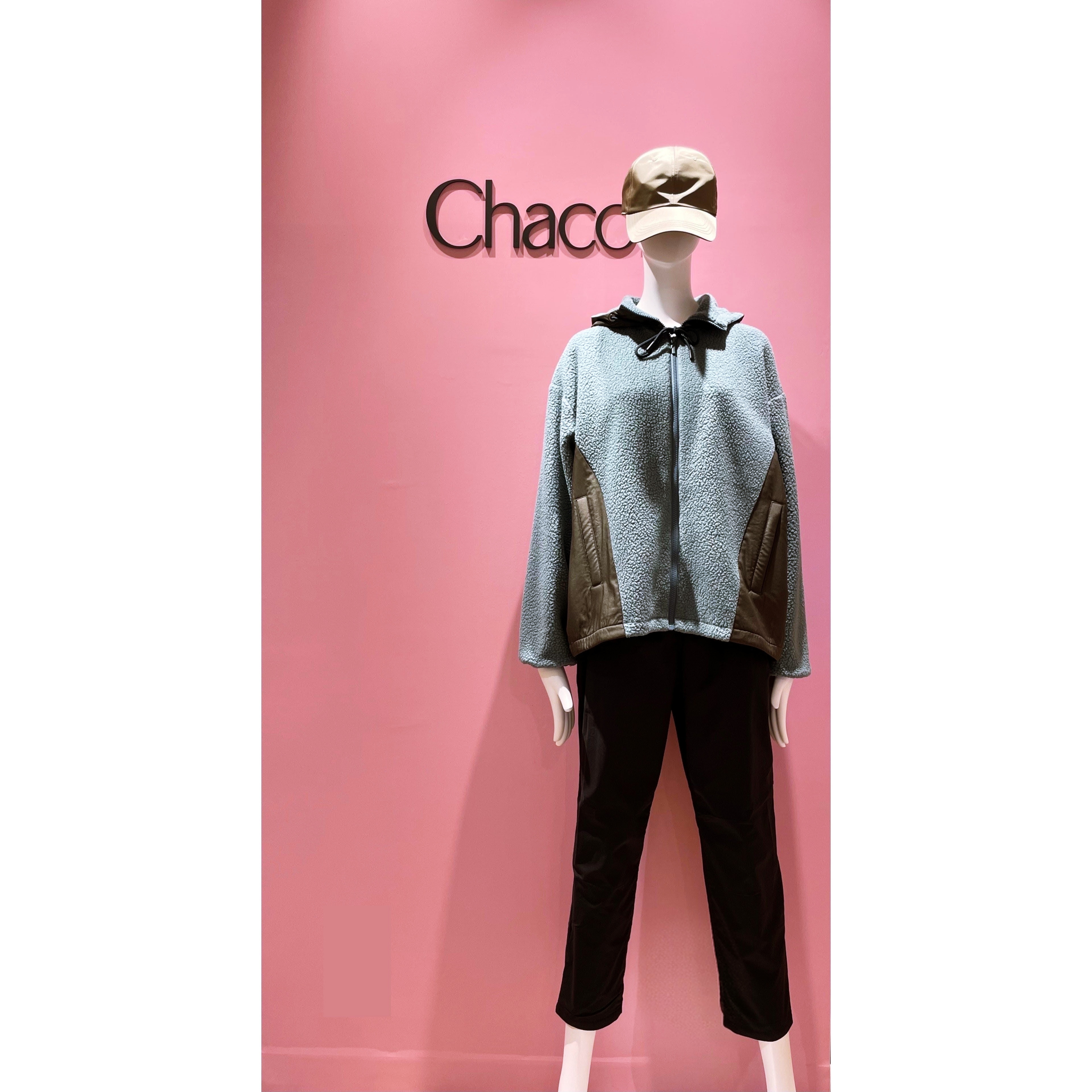 【タグ付新品未使用品】チャコット　フーデットジャケット チャコット」軽やかに暖かく！新作アウターで迎える冬支度～ウェルネス