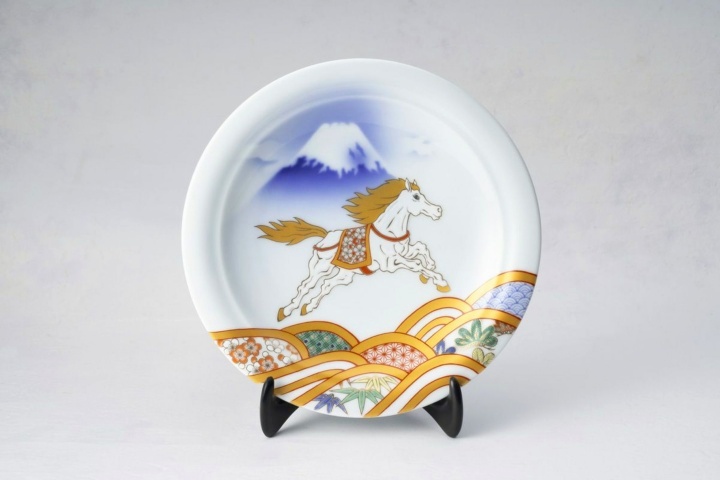 深川製磁 縁起皿