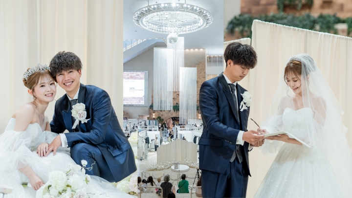 笑顔と感動に包まれた特別な一日。9階 祝祭広場 Special Wedding