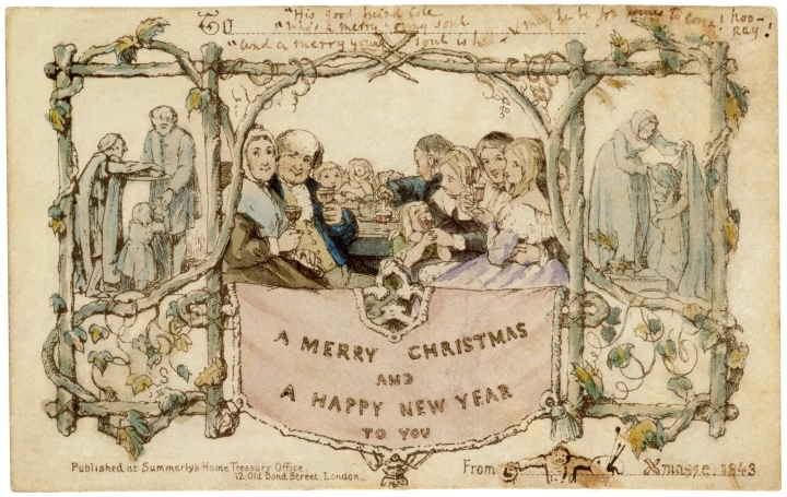 英国・1800～1900年代前半のクリスマスカード | 読みもの
