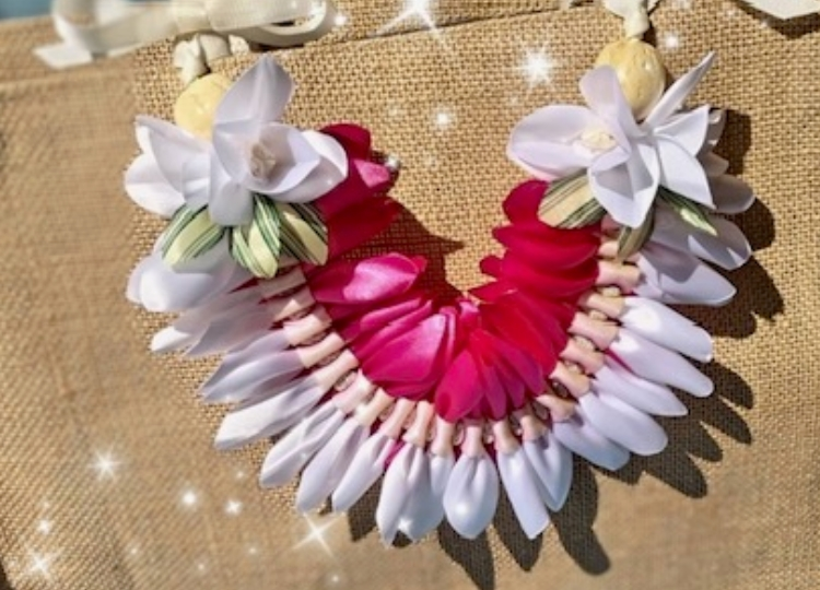 ハワイアンリボンレイオーキッドミニレイ作り | TOPICS | #Hawaii