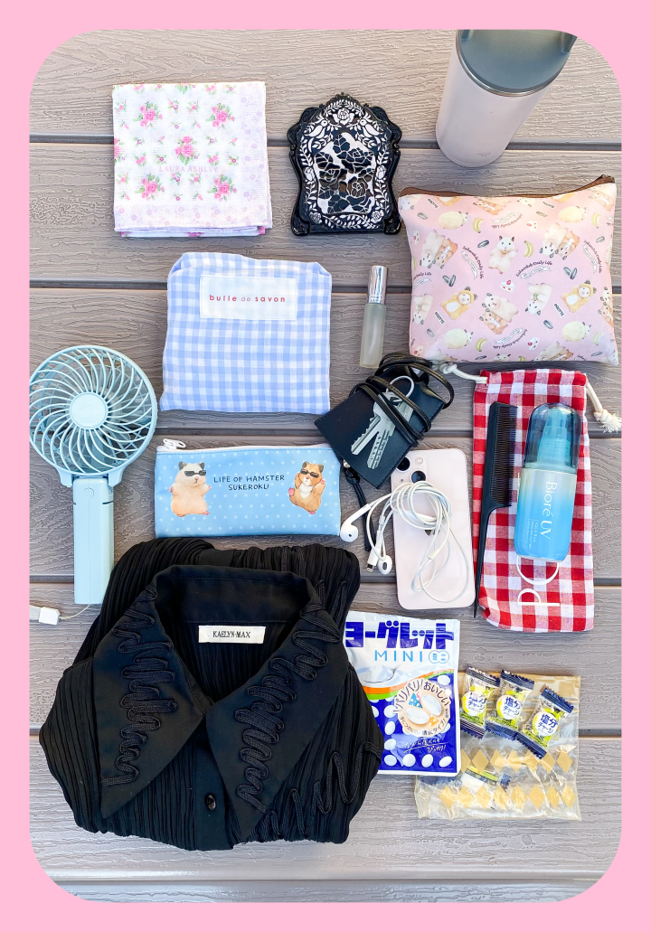 WHAT'S IN MY SUMMER BAG? BY HANKYU.MODE (モードな夏のお出かけ
