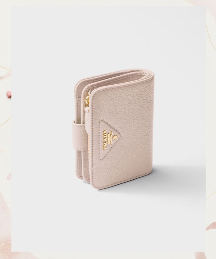 「プラダ」ヴィッテロダイノレザー 財布