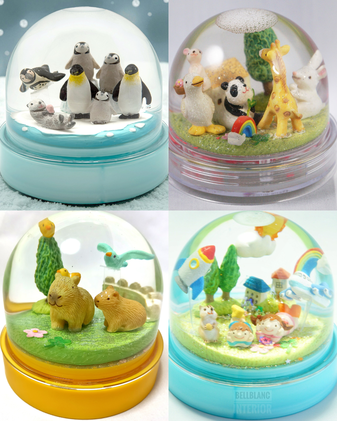 【コレクターズアイテム】Cow Parade スノードーム 7点　※バラ売り可 インテリアベルブラン スノードームワークショップ | 売場ニュース