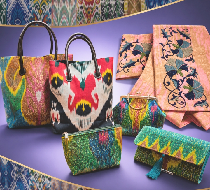 UZBEK CRAFT」 ウズベキスタンの布と夏帯展 | 売場ニュース | 阪急