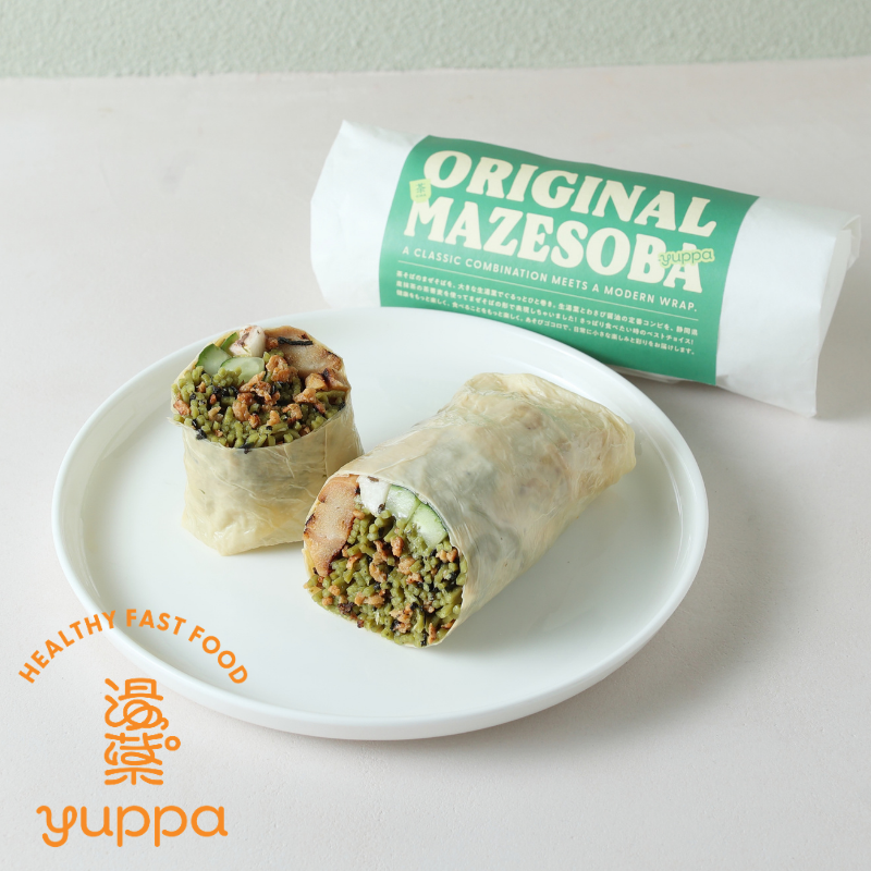 ✨阪急うめだ本店初登場!京生湯葉でぐるっと巻いた新感覚ラップサンド!「yuppa」✨