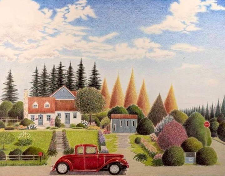 渡辺美香子 版画作品展 | 売場ニュース | 神戸阪急 | 阪急百貨店