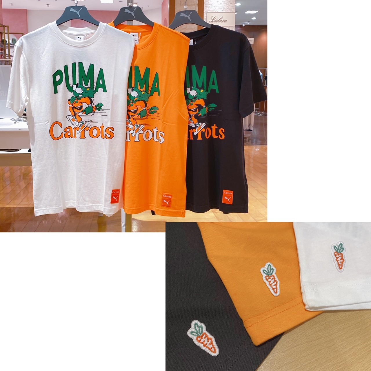 Carrots カラーブロックポロシャツ Mサイズ Carrots カラーブロックポロシャツ Mサイズ