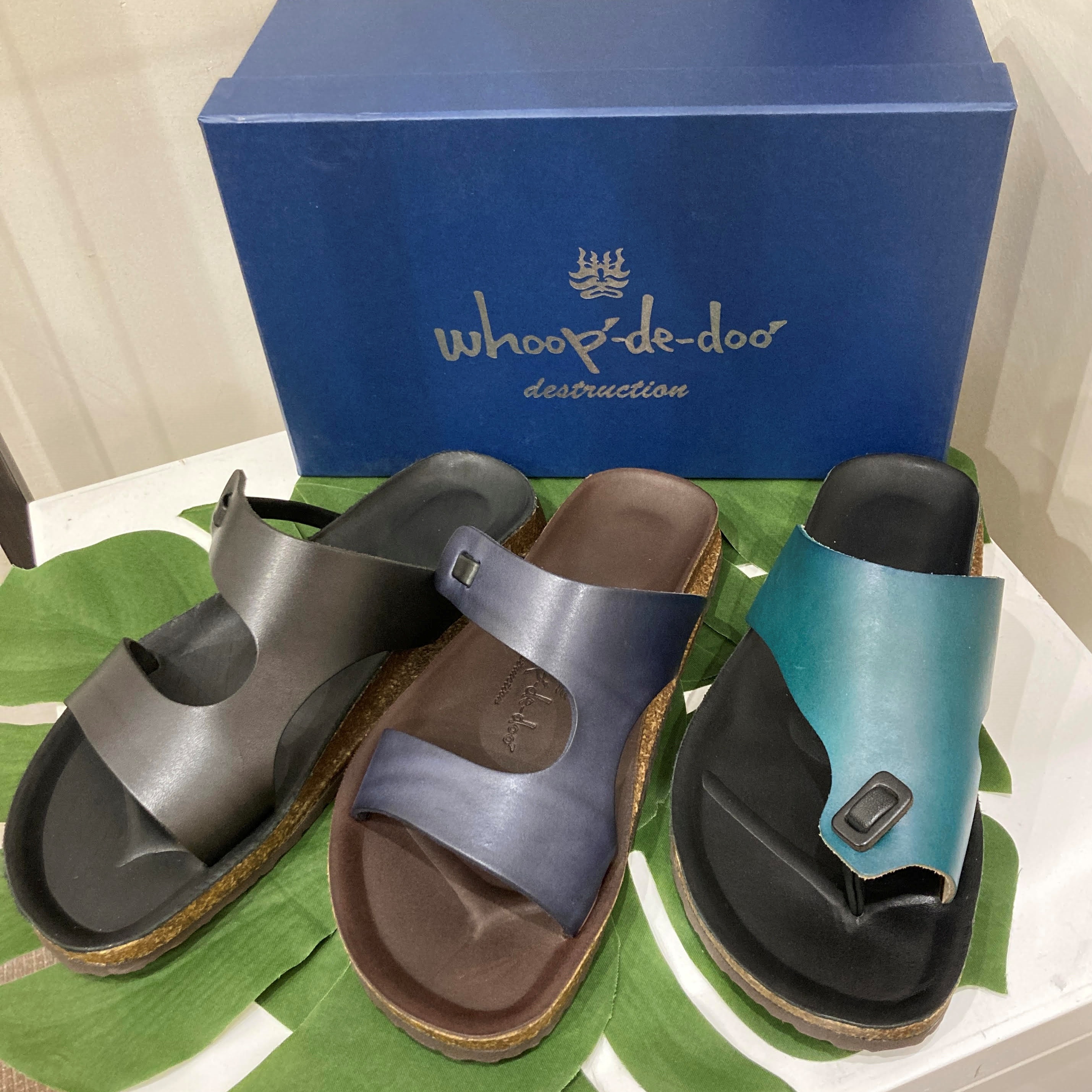 美品■フープディドゥ■サボサンダル✨ポインテッドトゥ 本革 サンダル スリッパ SANDAL COLLECTION_2023 | whoop-de-doo／フープディドゥ 公式