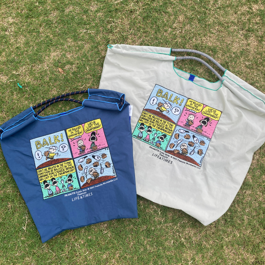【完売品】西宮阪急限定peanuts life&time ball&chain Peanuts LIFE＆TIMES】Ball＆Chainコラボレーションバッグの販売