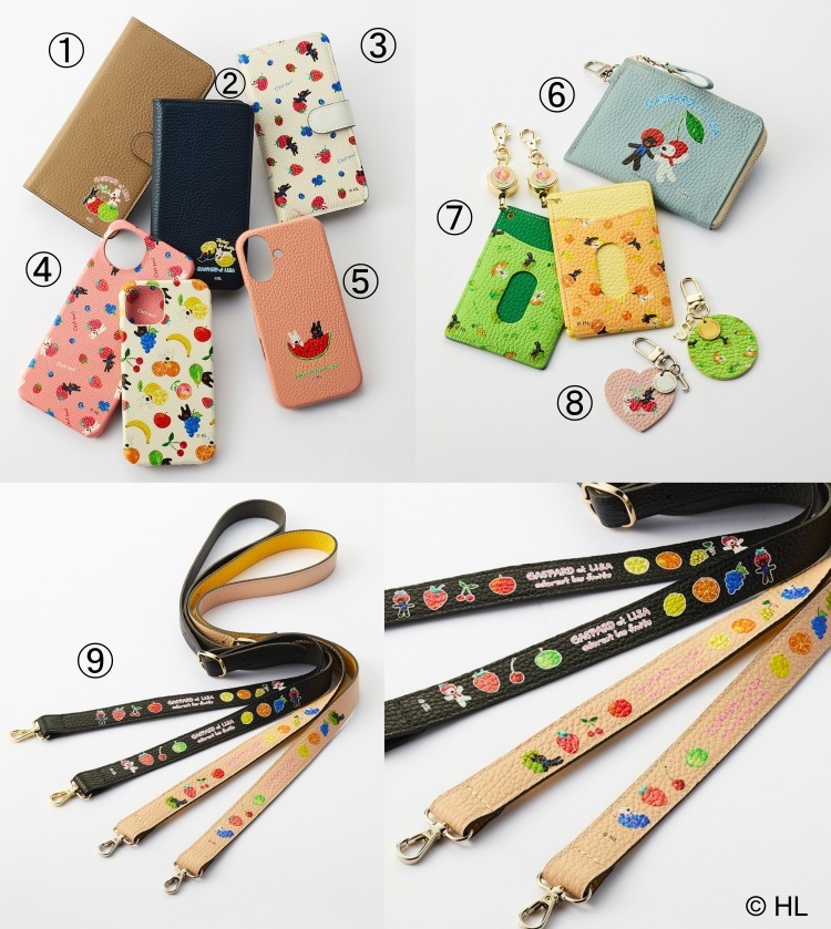 溢れかえる岸辺　ボーダーレス　4枚セット　英 リサとガスパールPOP UP SHOP