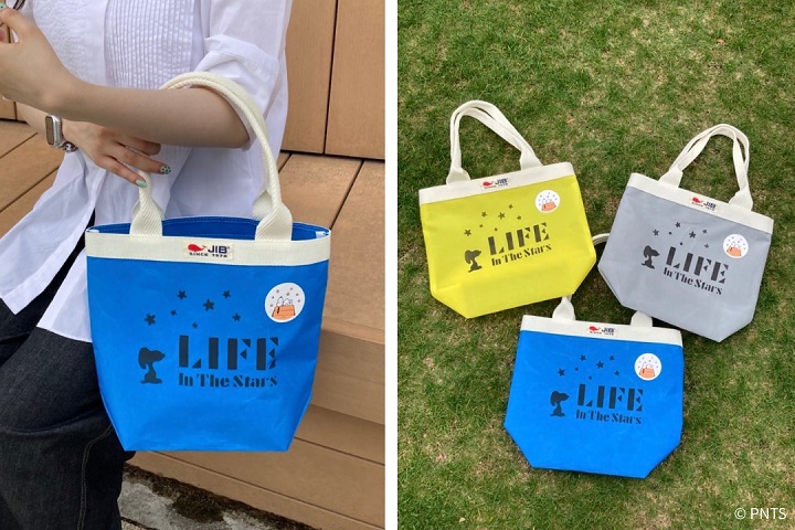 JIBコラボPEANUTS スヌーピー トートバッグ 7月15日(水)発売「JIB」/Peanuts LIFE＆TIMESオリジナルデザイン
