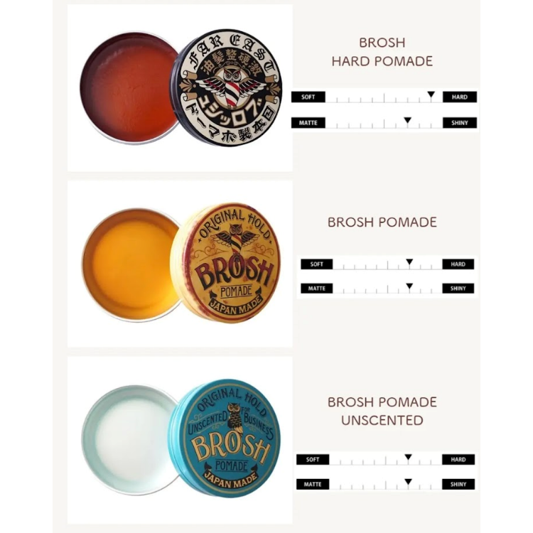 BROSH(ブロッシュ)」ポマード | 売場ニュース | 西宮阪急 | 阪急百貨店