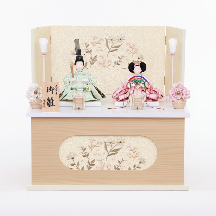 【71】売り切ります！雛人形★ひな祭り★展示品 ひな人形 40号七段 十五人飾り 本格 伝統 フルセット